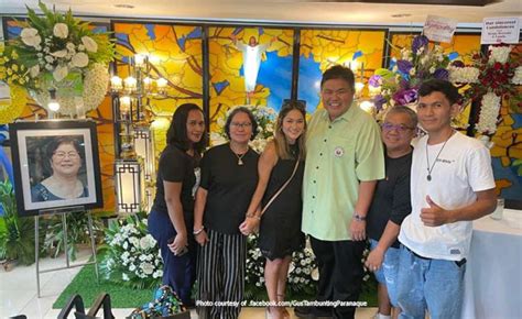Rep. Gus Tambunting mourns death of Parañaque’s first woman .